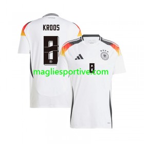 Completo Calcio Germania Toni Kroos 8 Divisa Prima Euro 2024